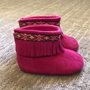 Adorable Pink Booties